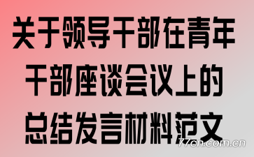 �����쵼�ɲ�������ɲ���̸�����ϵ��ܽᷢ�Բ��Ϸ���