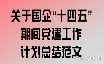 ���ڹ���ʮ���塱�ڼ䵳�������ƻ��ܽ᷶��